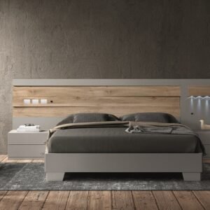 Dormitorio moderno con led integrada.