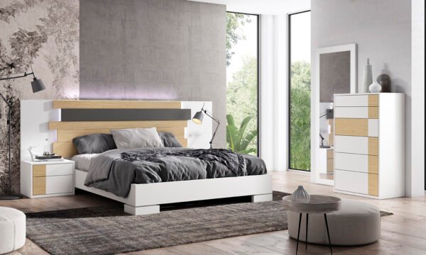 Conjunto dormitorio combinado